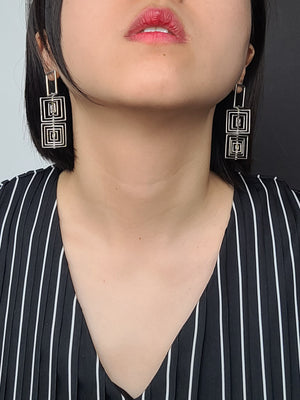 Square Cube Earrings