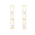 Trapped Pearl Gold Earrings