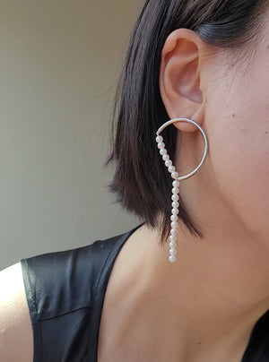 Pearl River earrings