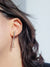 Mini Tick Tock Two-Tone Earrings